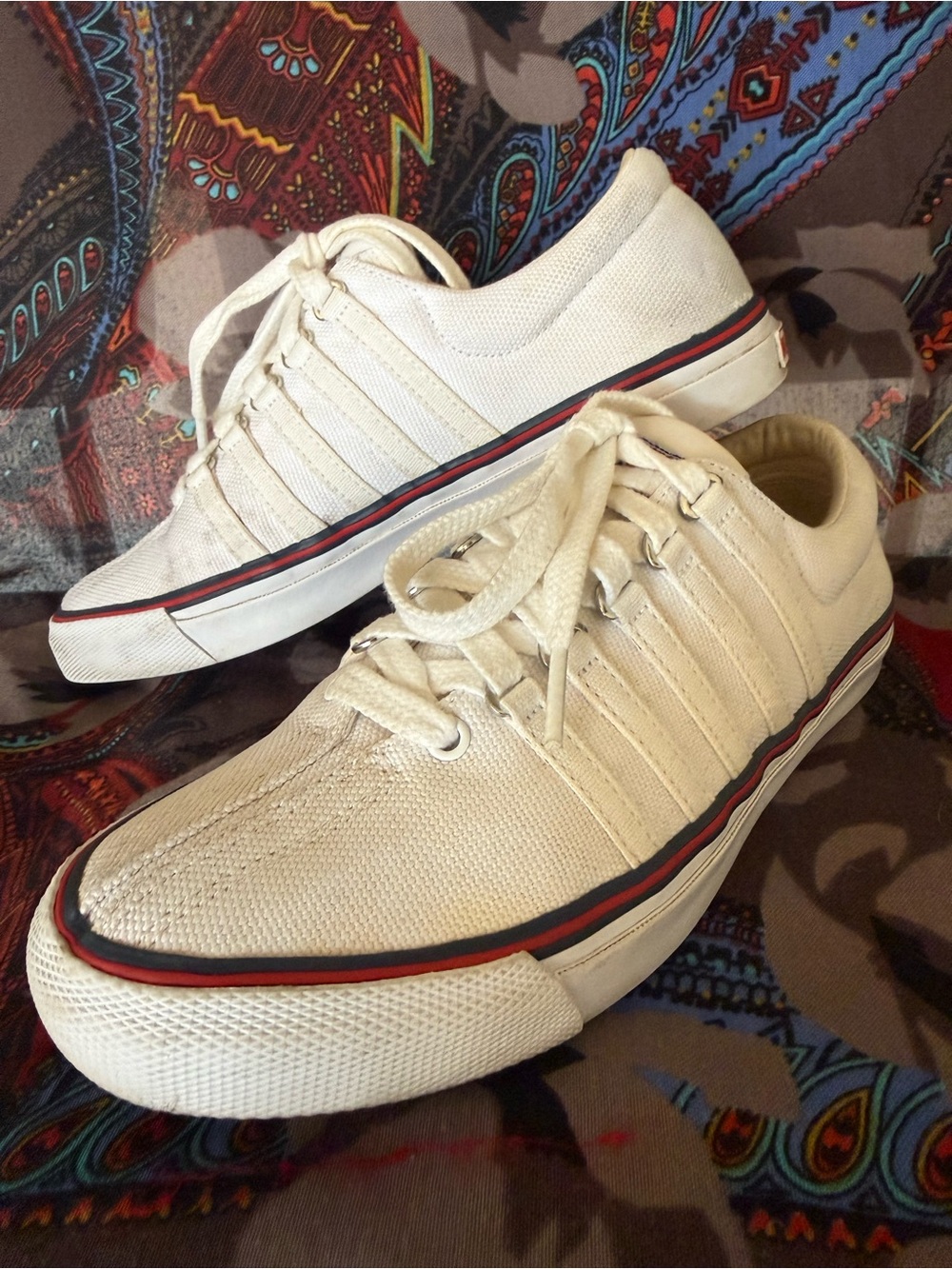 Kswiss CanvasLace-Up Sneakers unisex men’s 6 women’s 8
